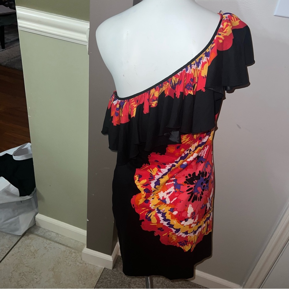 Rampage one shoulder dress size Medium - Picture 4 of 11